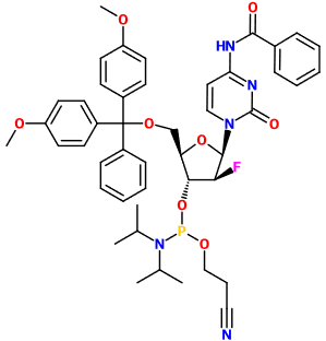 (图片) MC082408 2'-F-2'-ara-N4-Bz-dC phosphoramidite